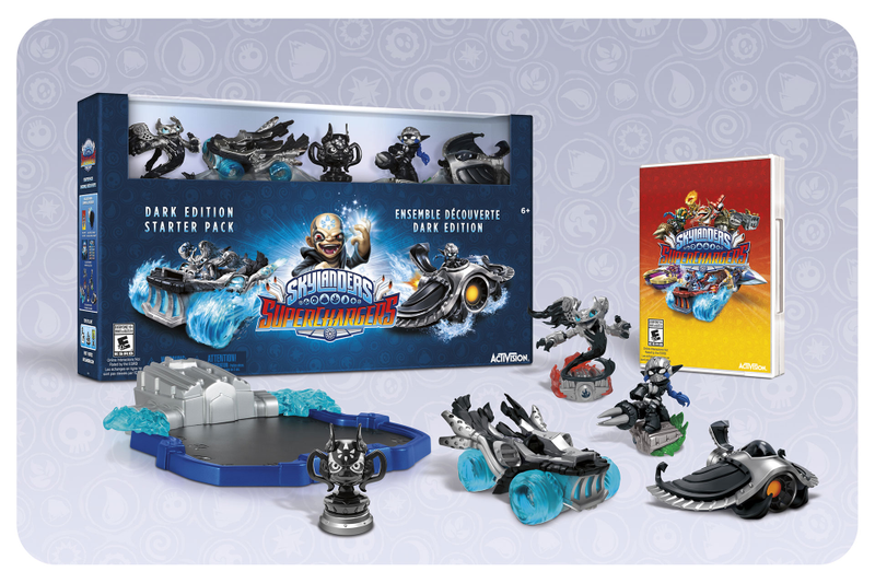 Illustration for article titled SuperChargers Dark Editions Complicate Skylander And Amiibo Collecting